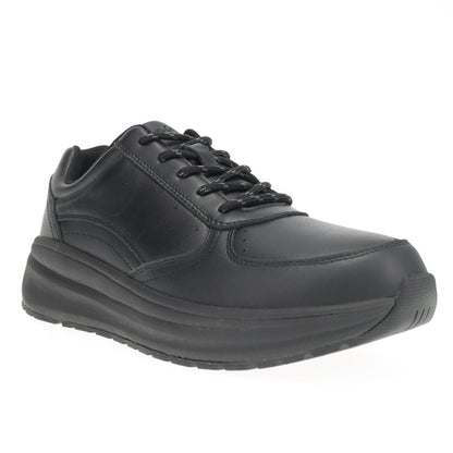 Propet Ultima Men's Walking Shoe - Black - angle main