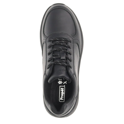 Propet Ultima Men's Walking Shoe - Black - top view