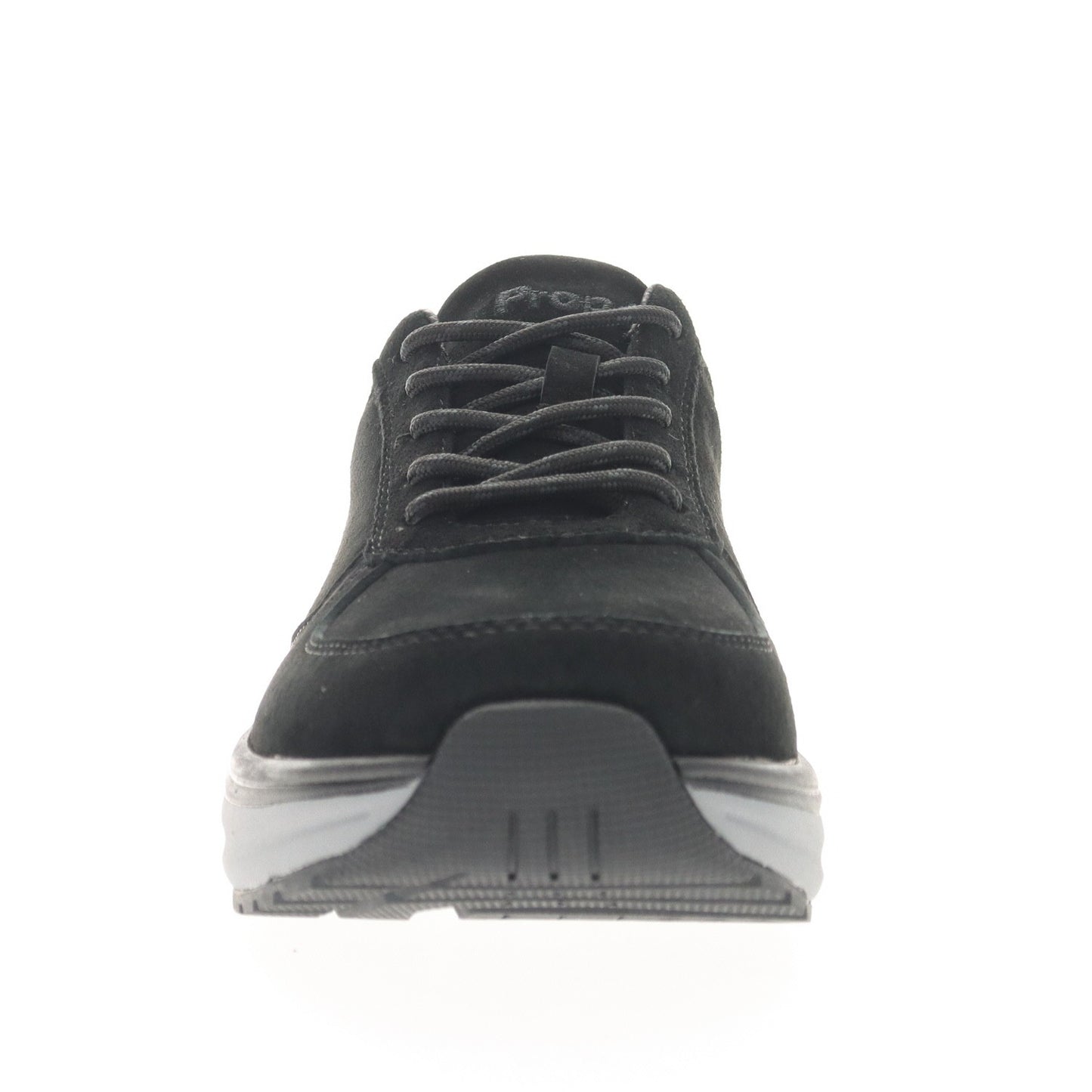 Propet Ultima Women's Walking Shoe - Black Suede - front view