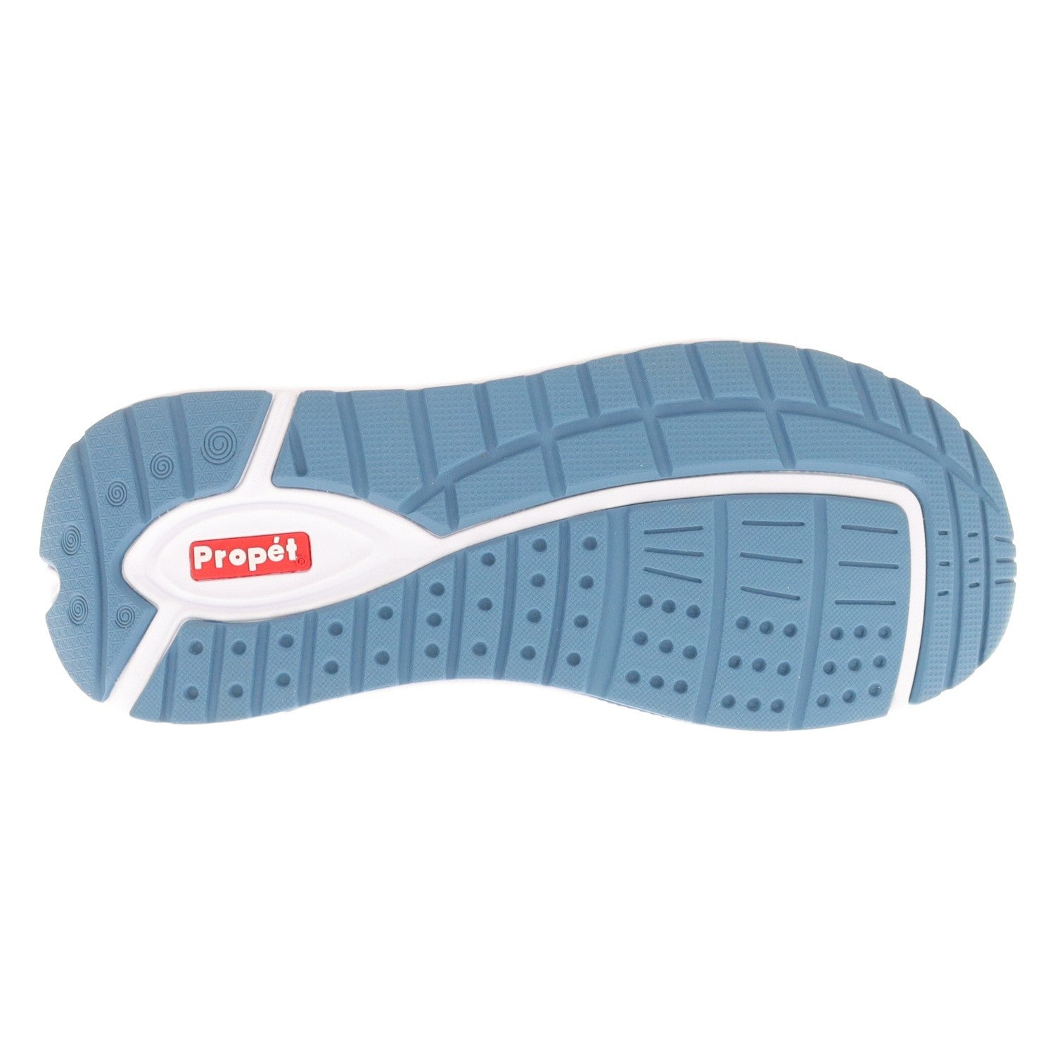 Propet Ultima Women's Shoe - White/denim - bottom view