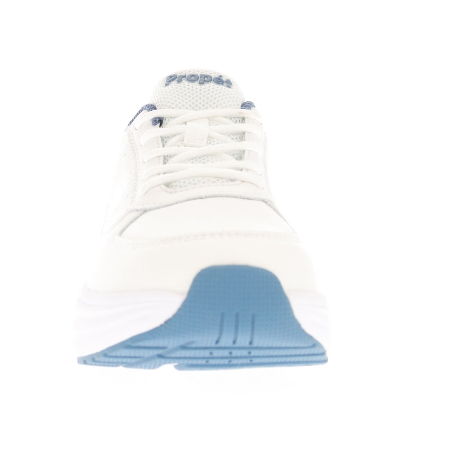 Propet Ultima Women's Shoe - White/denim - front view