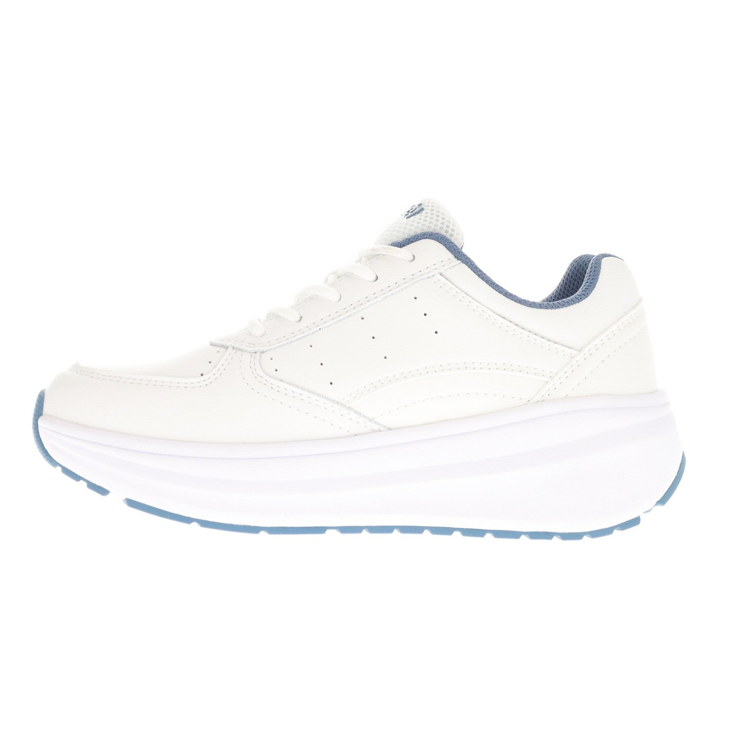 Propet Ultima Women's Shoe - White/denim - inside view