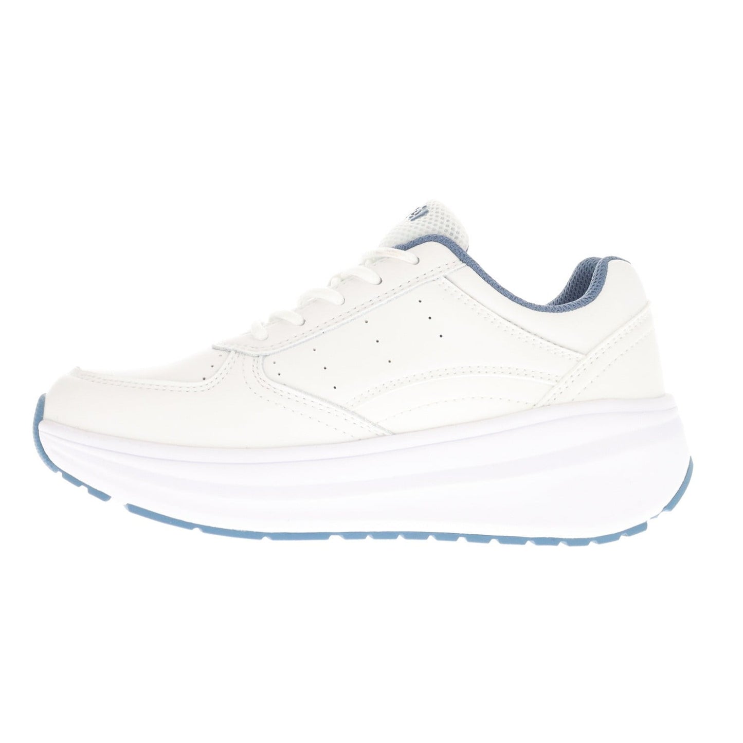 Propet Ultima Women's Shoe - White/denim - inside view