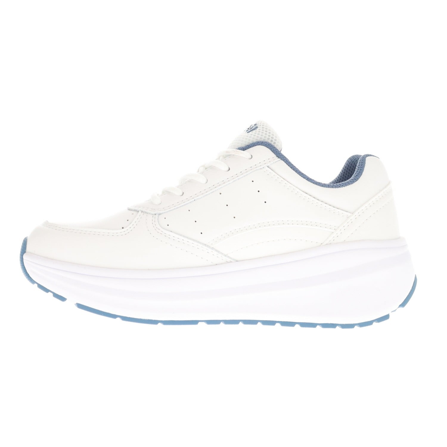 Propet Ultima Women's Shoe - White/denim - inside view