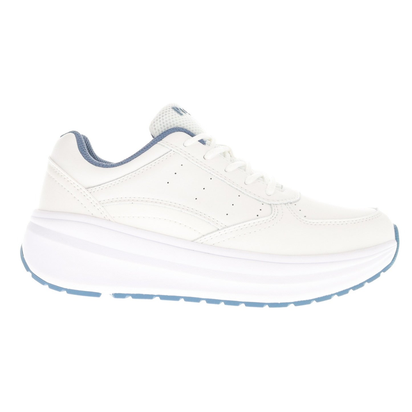 Propet Ultima Women's Shoe - White/denim - outside view