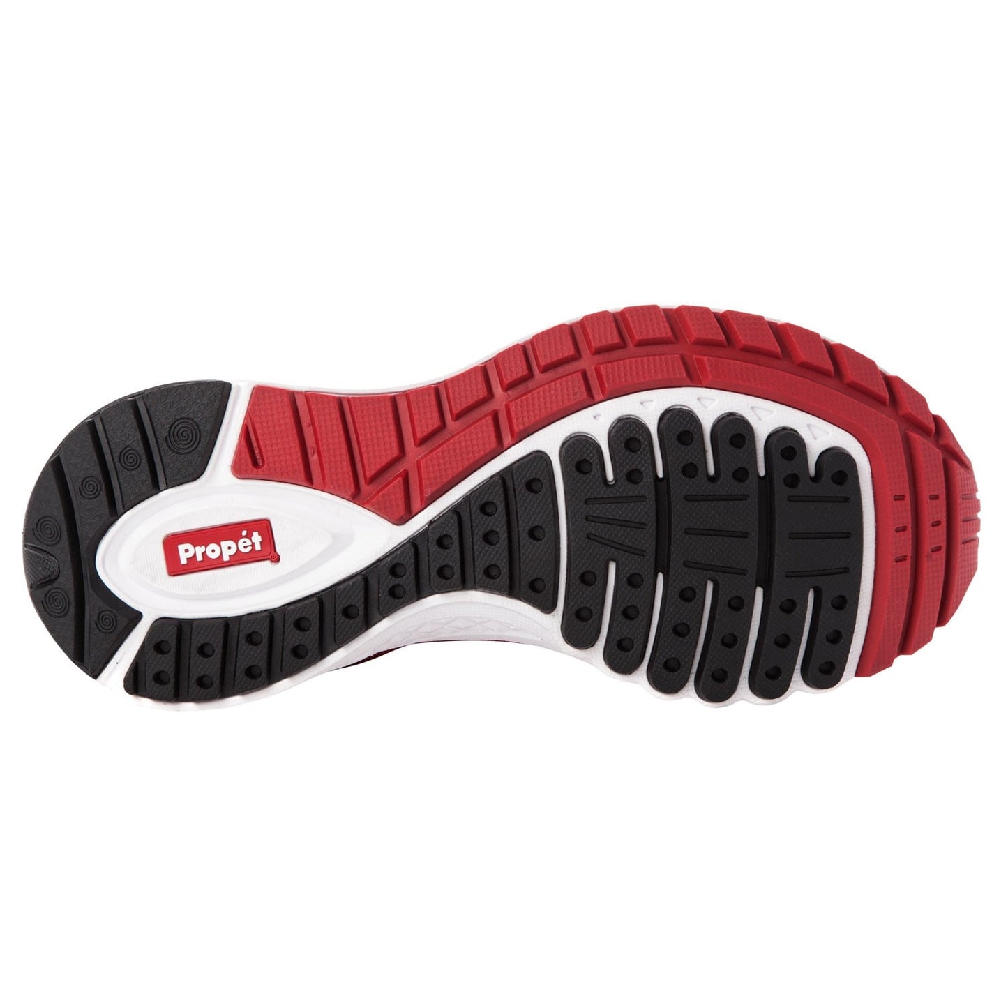 Propet Propet One LT 's Lace Up Athletic Shoes - Red - Sole