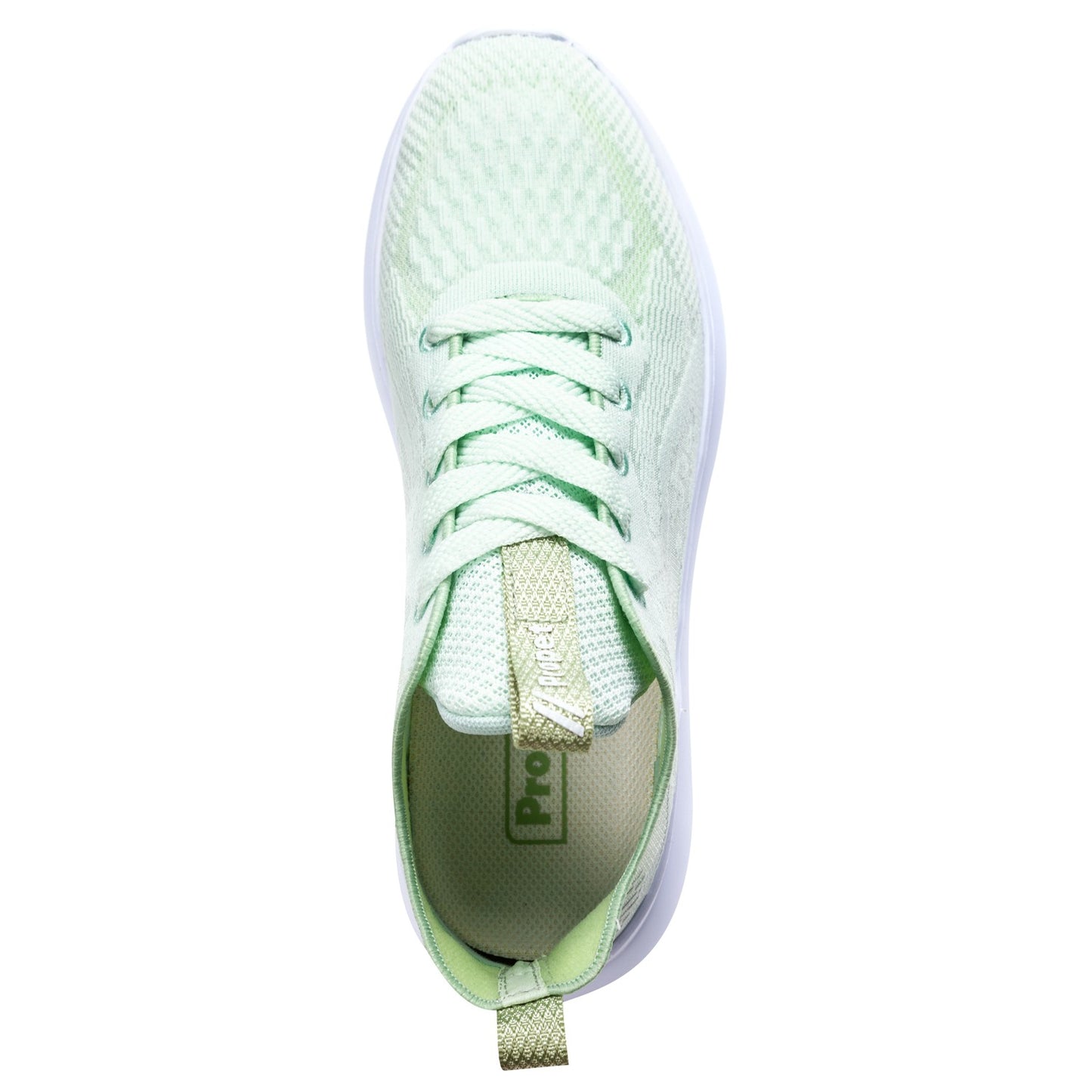 Propet Women's TravelBound Spright Sneakers - Lime Mousse - Top