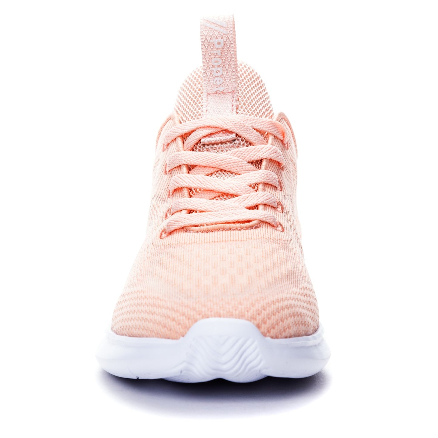 Propet Women's TravelBound Spright Sneakers - Peach Mousse - Front