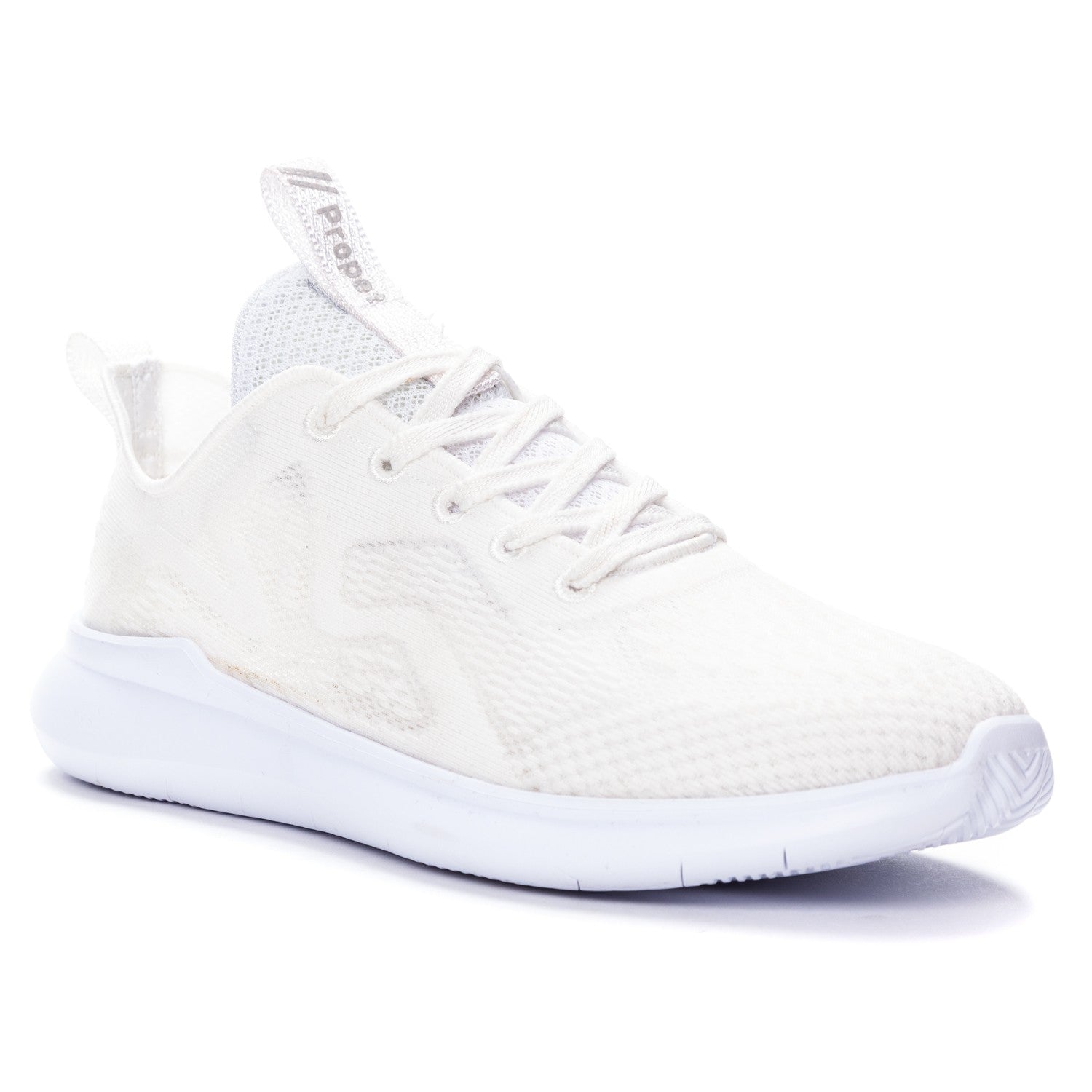 Propet Women's TravelBound Spright Sneakers - White - Angle