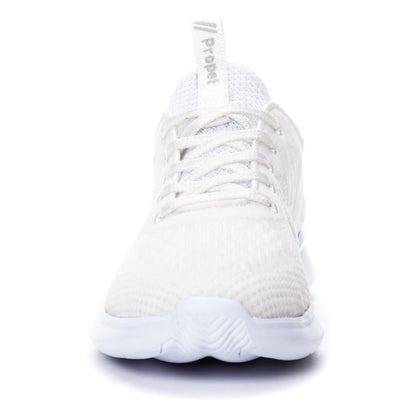Propet Women's TravelBound Spright Sneakers - White - Front