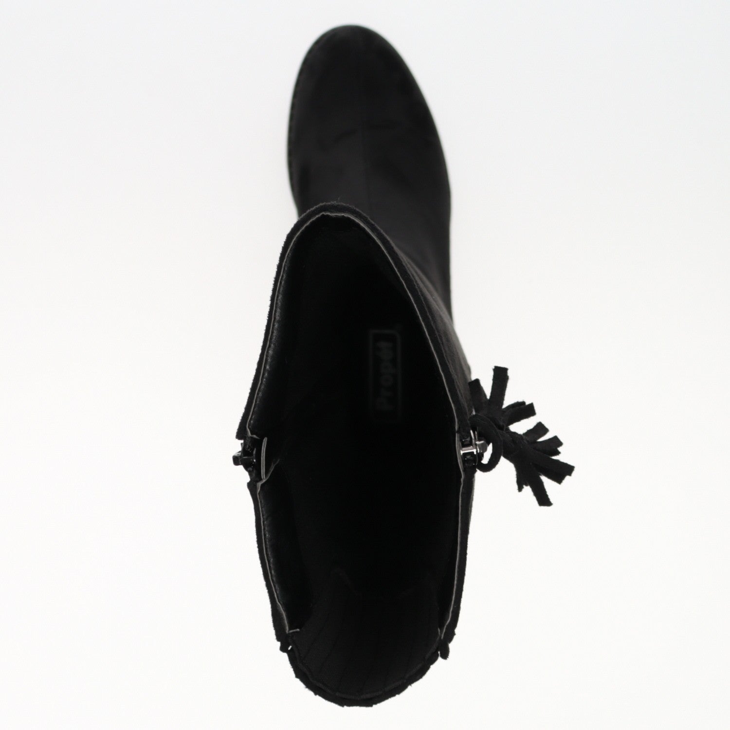 Propet Women's Rider Tall Boots - Black - Top