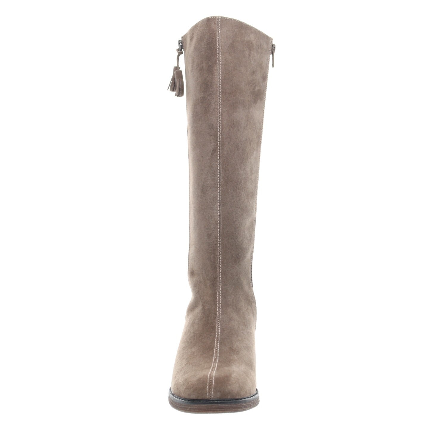 Propet Women's Rider Tall Boots - Smoked Taupe - Front
