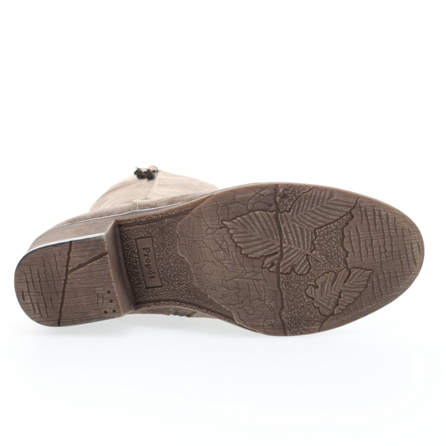 Propet Women's Rider Tall Boots - Smoked Taupe - Sole