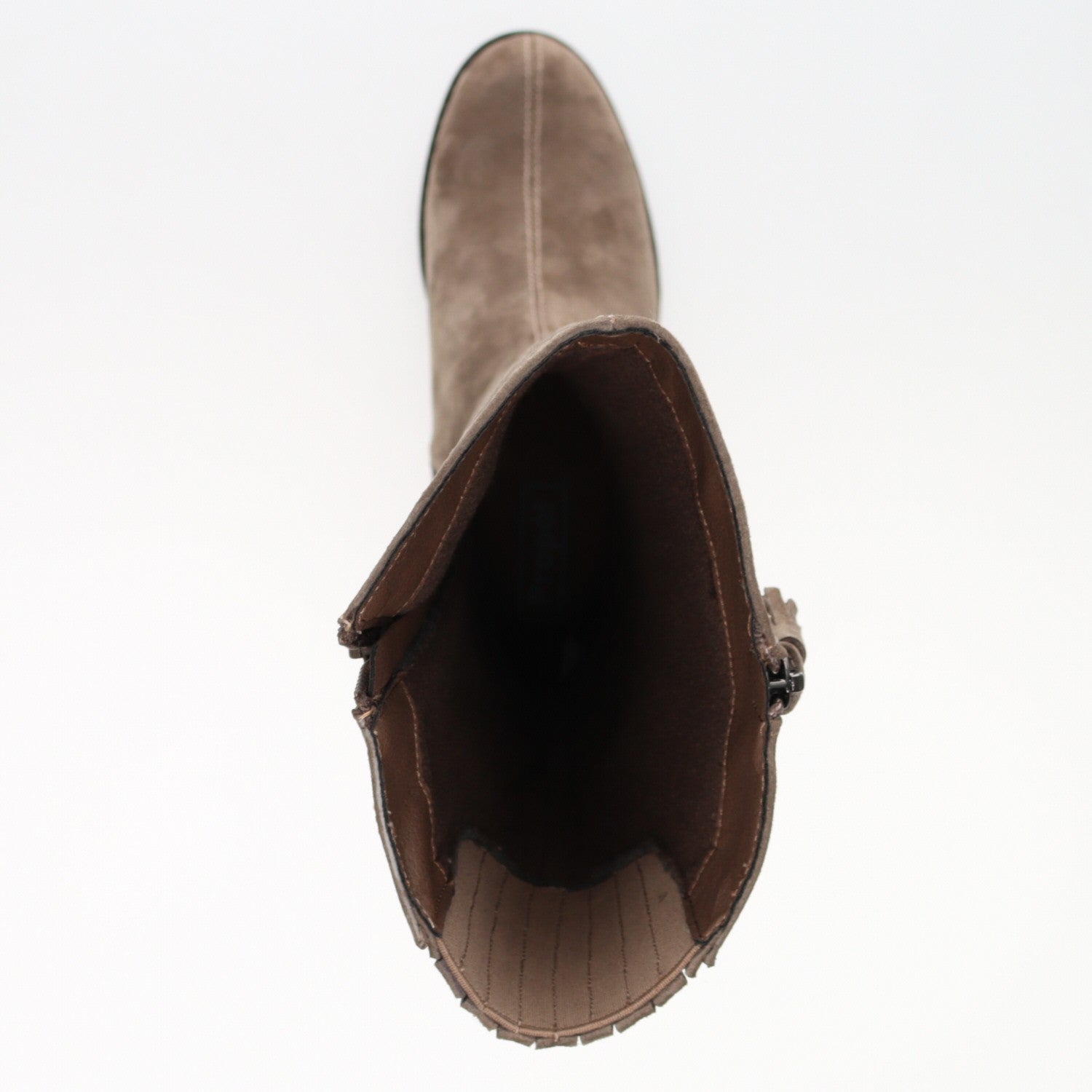 Propet Women's Rider Tall Boots - Smoked Taupe - Top