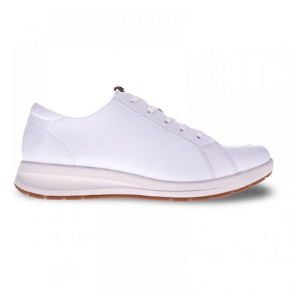 Revere Athens Lace Up Sneaker - Women's - Coconut - Side
