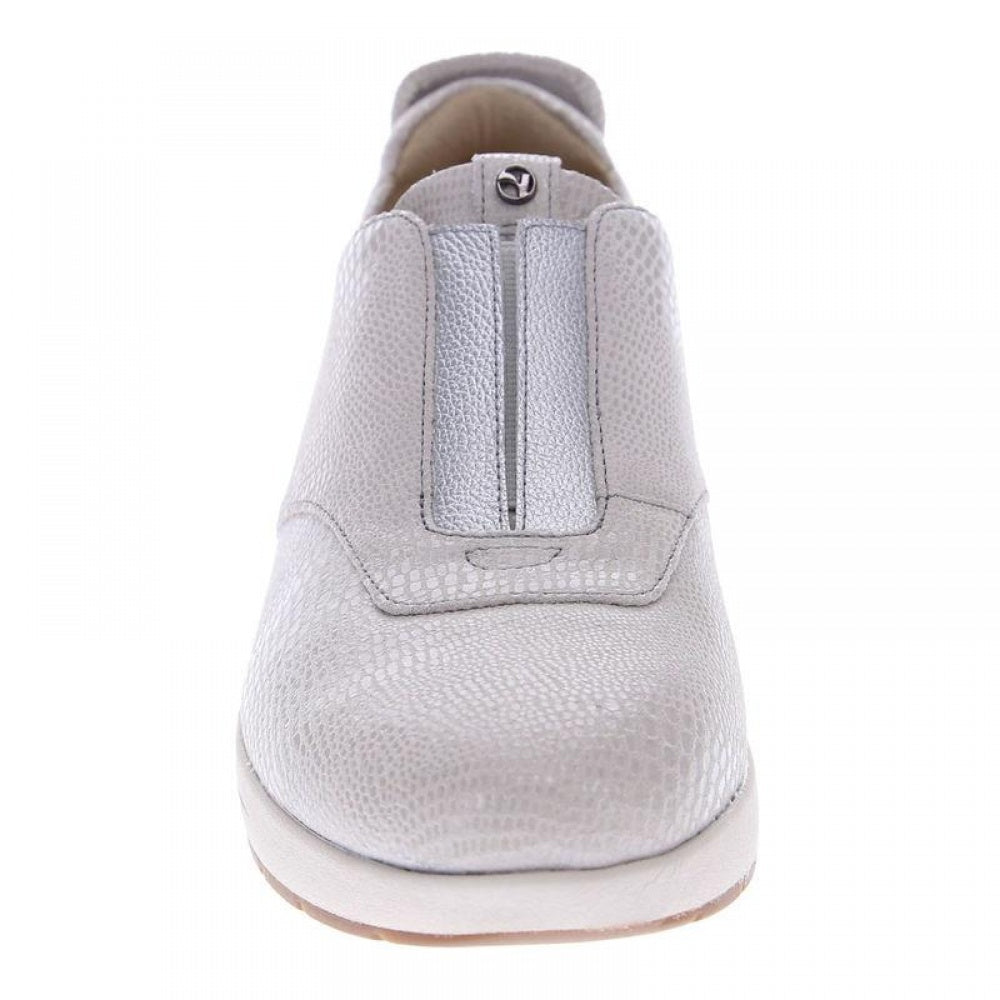 Revere Chicago Slip-On Sneaker - Women's - Oyster Lizard - Front