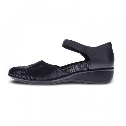 Revere Osaka Mary Jane - Women's - Black Lizard - Side 2