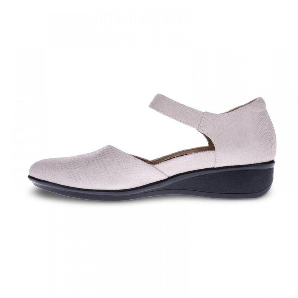 Revere Osaka Mary Jane - Women's - Oyster Lizard - Side 2