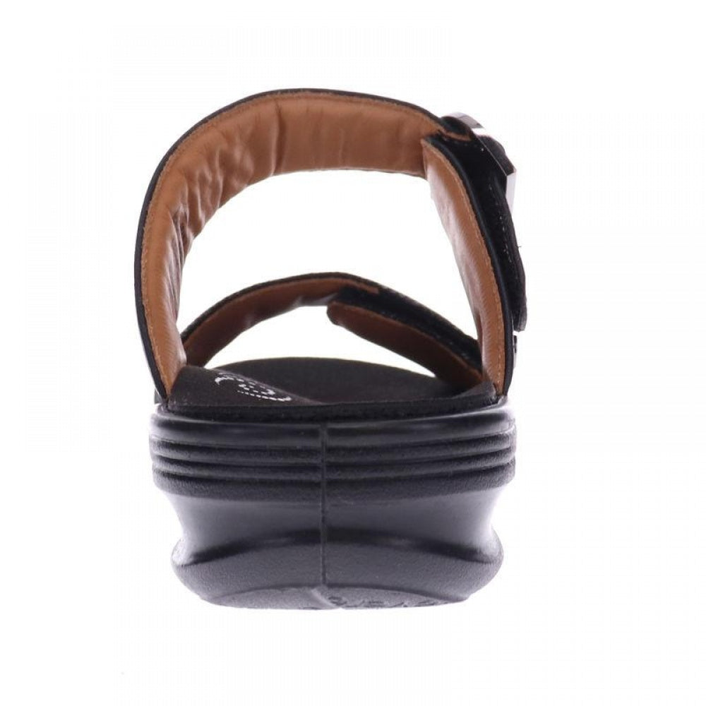 Revere Calais Slide - Women's - Black Lizard - Rear