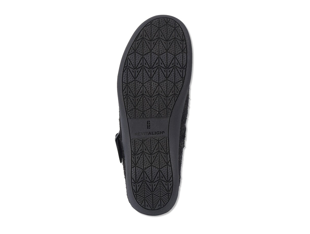 Revitalign Oceanside Ii Women's Orthotic Slipper - Black - Bottom