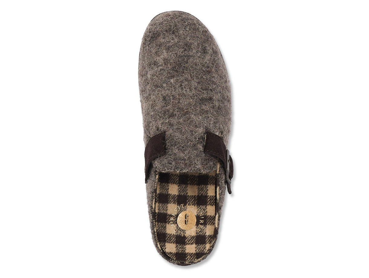 Revitalign Oceanside Ii Women's Orthotic Slipper - Brown - Top