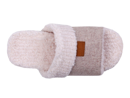 Revitalign Juniper Women's Open Toe Slipper - Oatmeal - Swatch