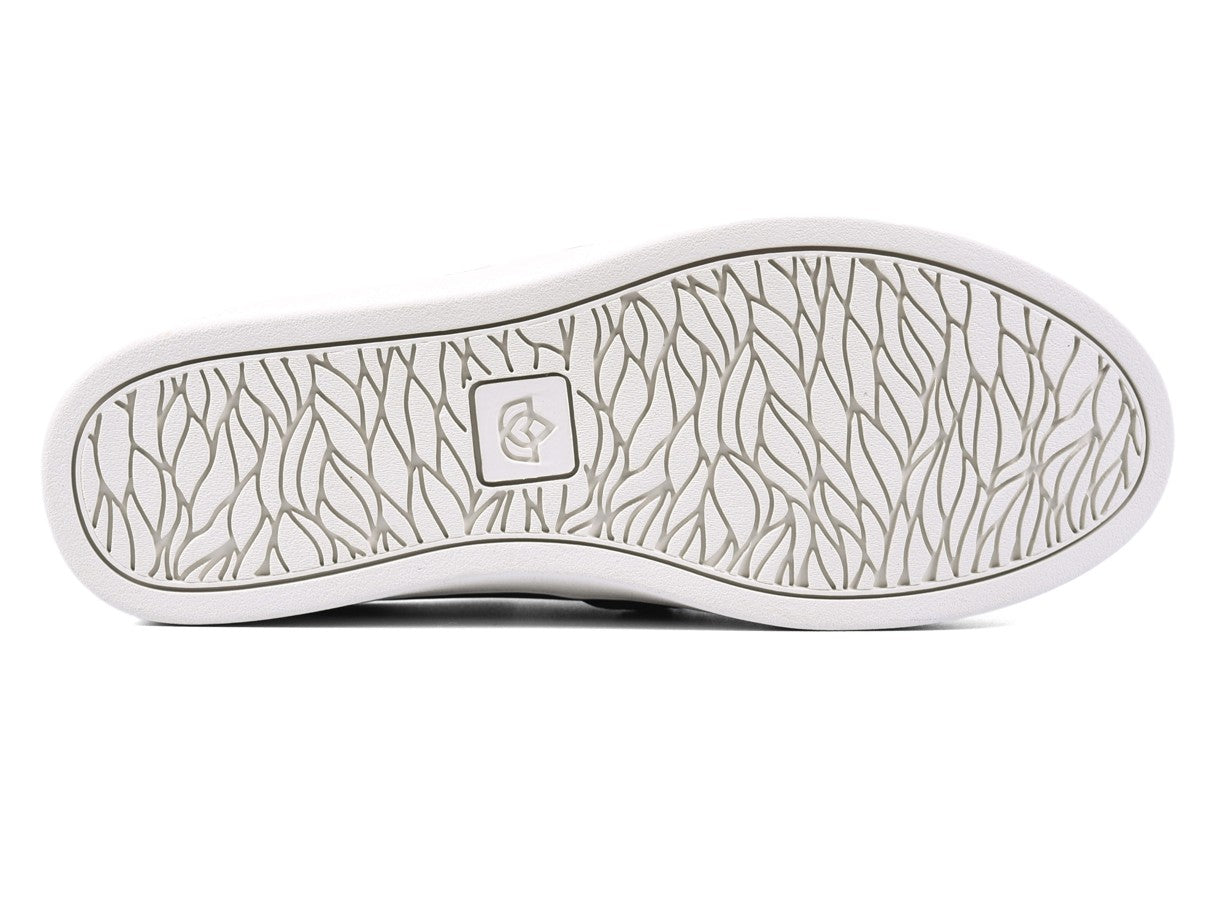 Spenco Durham Embossed Woven Women's Slip-on - Navy - Side