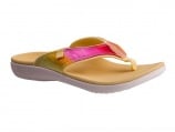 Spenco Yumi Monet Women's Orthotic Thong Sandal - Sundress - tn