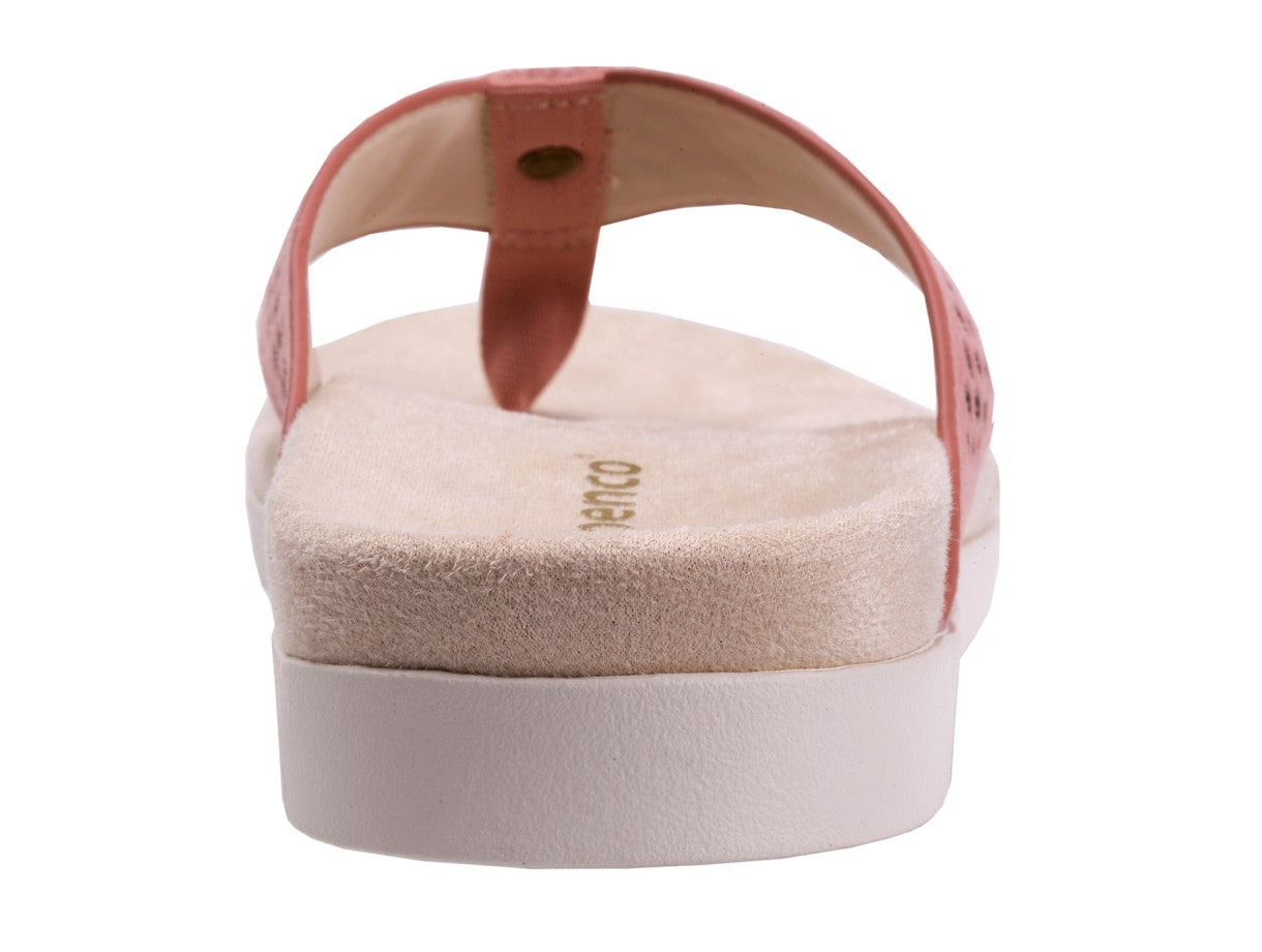 Spenco Laguna Stud Women's Orthotic Sandal - Pale Blush - Side