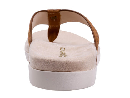 Spenco Laguna Stud Women's Orthotic Sandal - Saddle - Side
