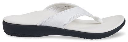 Spenco Yumi 2 Snake Women's Orthotic Sandal - White - Side