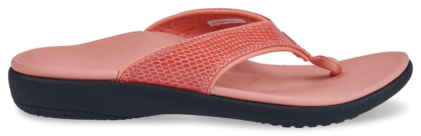 Spenco Yumi 2 Snake Women's Orthotic Sandal - Terra Cota - Side