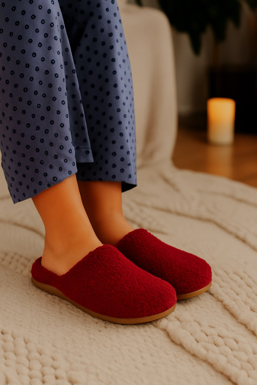 Strive Zara Women's Comfort Supportive Slipper - Cherry Life