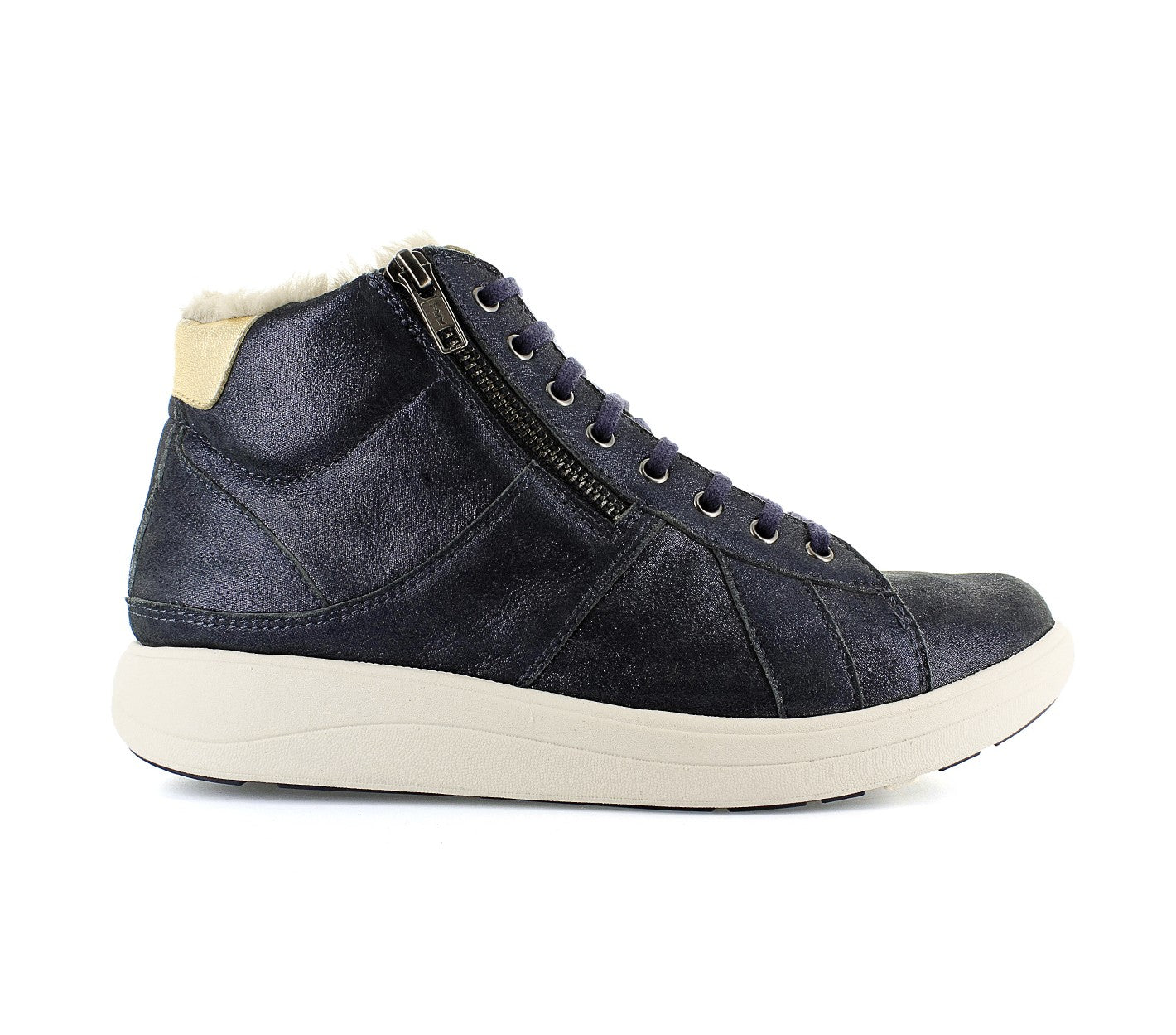 Strive Chatsworth II Women's Comfort Boot - Navy Sparkle - Side