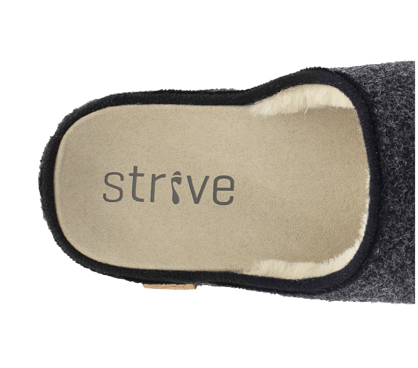 Strive Copenhagen Women's Comfort Supportive Slipper - Dark Grey - Other