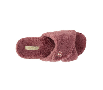 Strive Zoey Women's Relaxing Comfort Orthotic Slippers - Strive Footwear Zoey Heather Birdseye