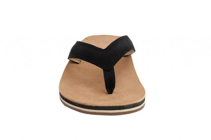 Revitalign Seaside Flip Orthotic Support & Cushioned Comfort Women's Sandals - Black - Product View - 5