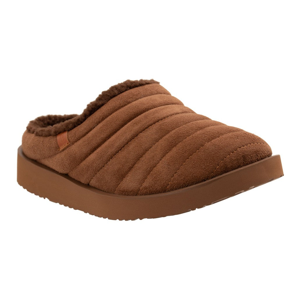 Revitalign Valley Supportive Orthotic Women's Slippers - Bison - Product View - 2